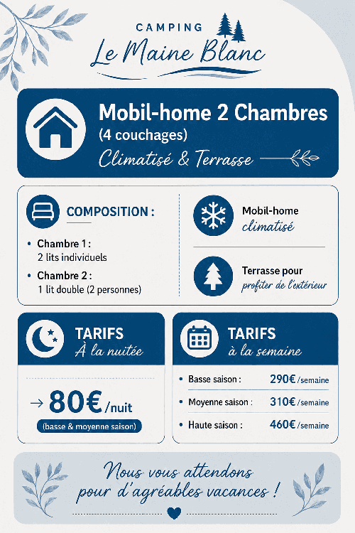 Belle Dame/Rose Tr�mi�re : 2 chambres - 4 couchages avec climatisation et terrasse